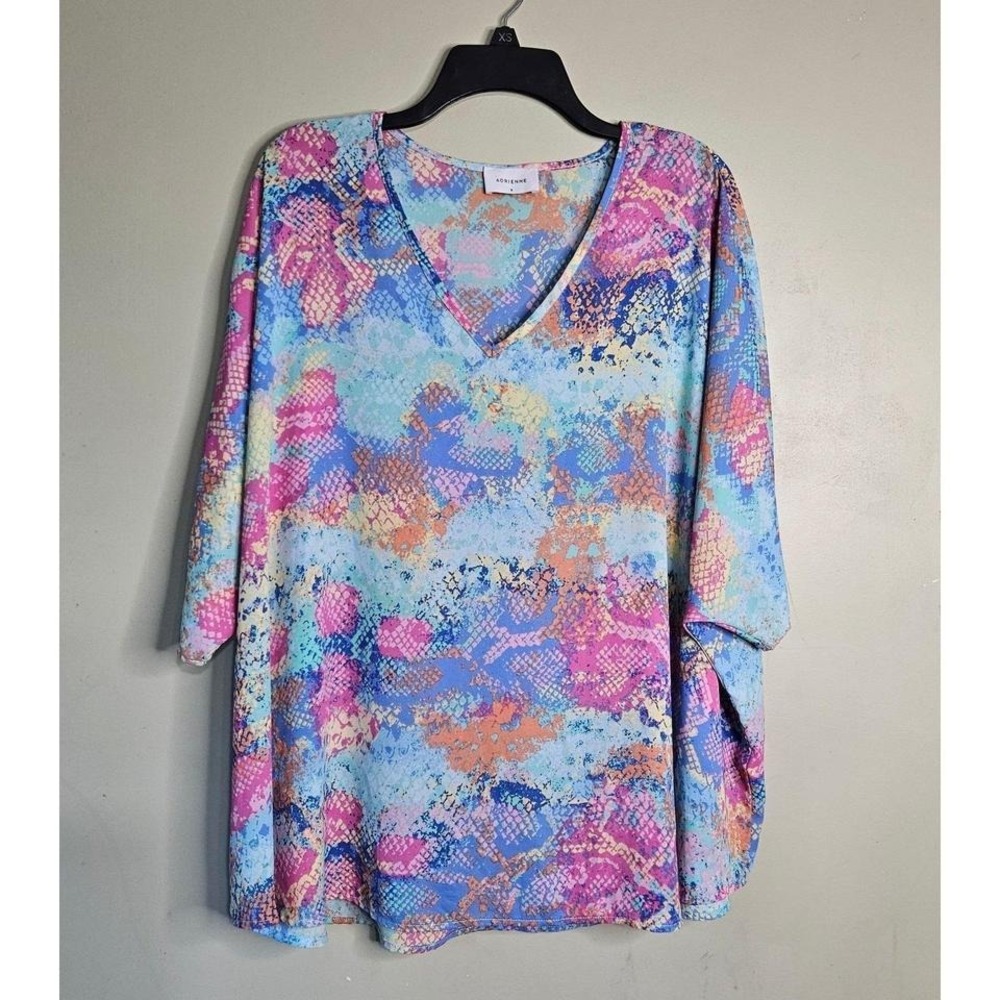 Adrienne Blouse Light Color Multicolor Size S